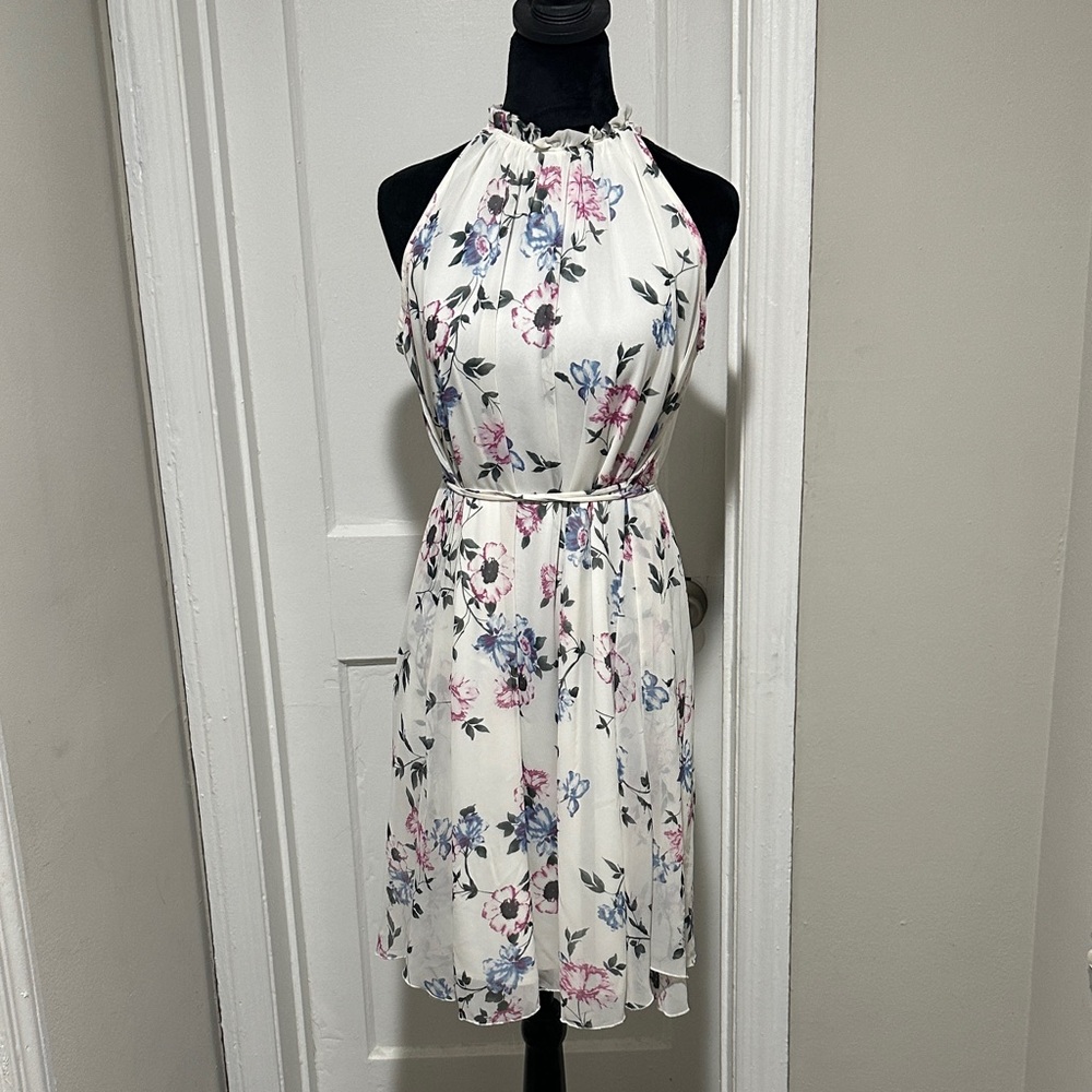 💜Floral Halter Neck Dress💜